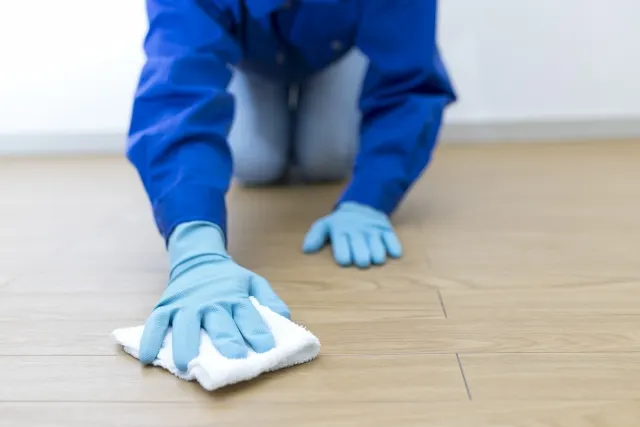 ハウスクリーニング作業