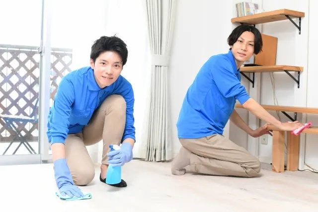 退去後のハウスクリーニング